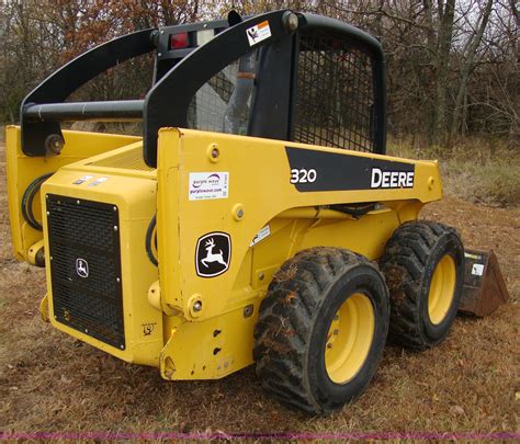 used john deere skid steer 320|john deere 320 skid loader.